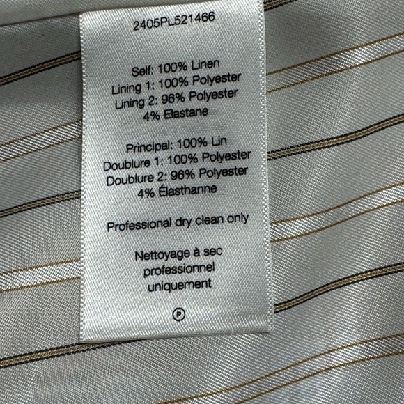 Veronica Beard Beacon Dickey Linen Blazer - Picture 8 of 11